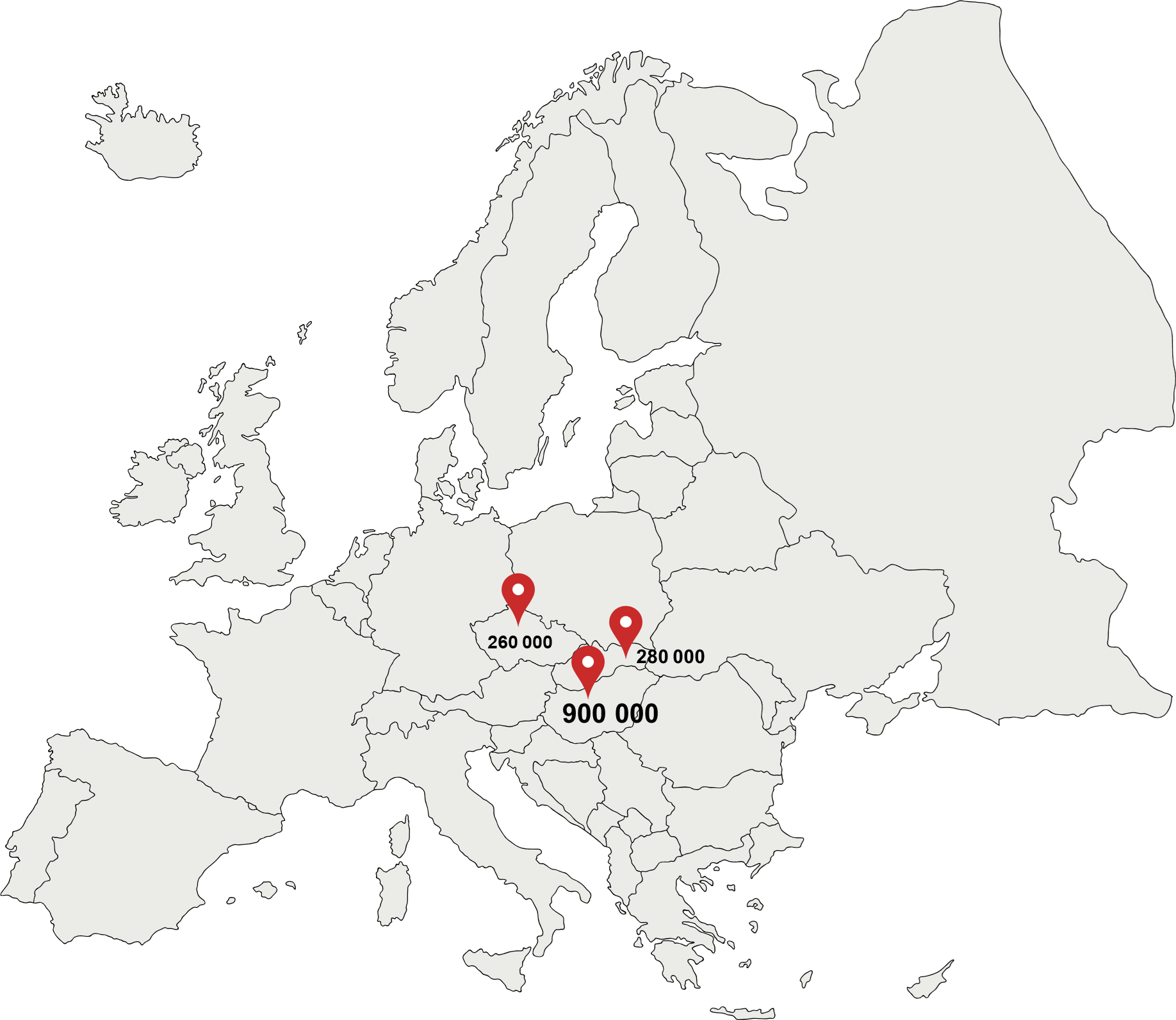 Data Innovation has a live email database of hundreds of thousands in the region